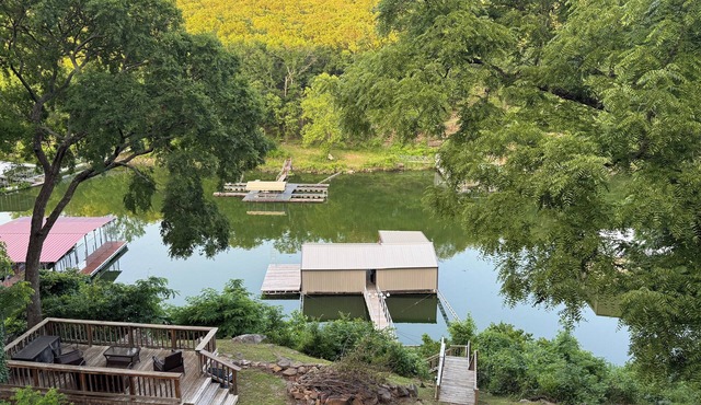 The Deckhouse with private boat dock!