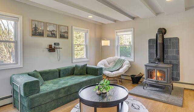 Tranquil Catskills Home w/Creek & Fire Pits