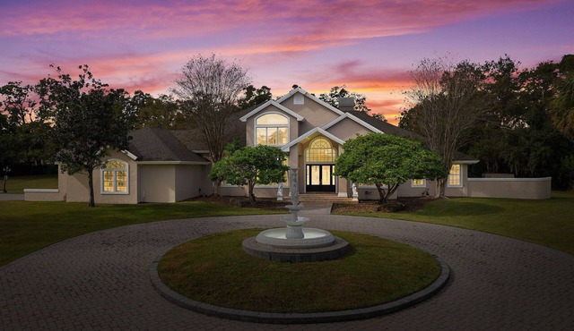 Tranquil Luxury Estate Property 5,700 Sq Ft on 3+ Acres, Complete with Helipad